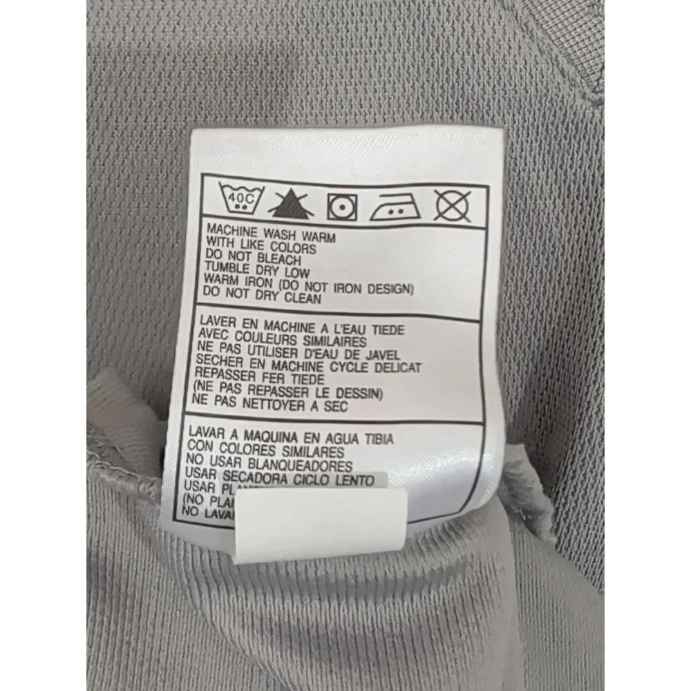 Nike Long Sleeve Shirt‎ Mens L Gray Black Stripes Athletic Athleisure Y2K Active